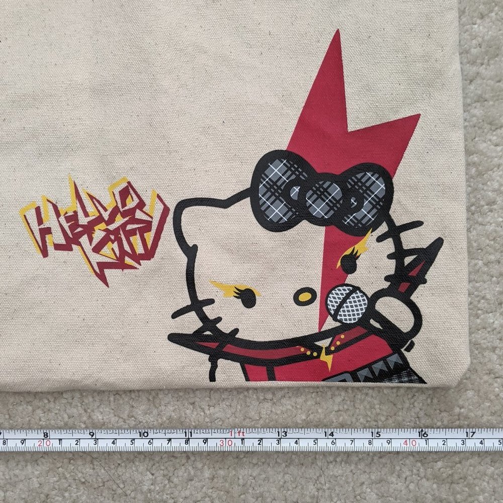 Hello Kitty canvas tote bag from 2010 - Picture 5 of 7